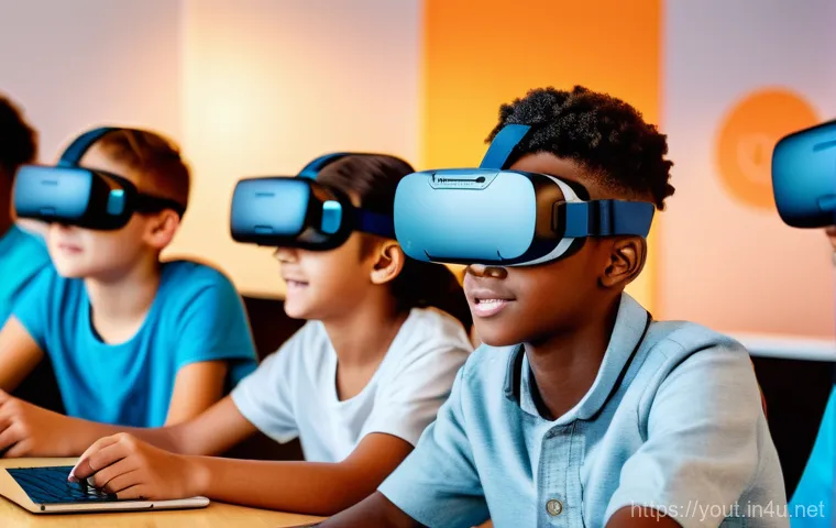 청소년지도사와 청소년 창의력 향상 활동 - Teenagers, aged 14-17, are deeply engrossed in a collaborative team project in a modern, dynamic lea...