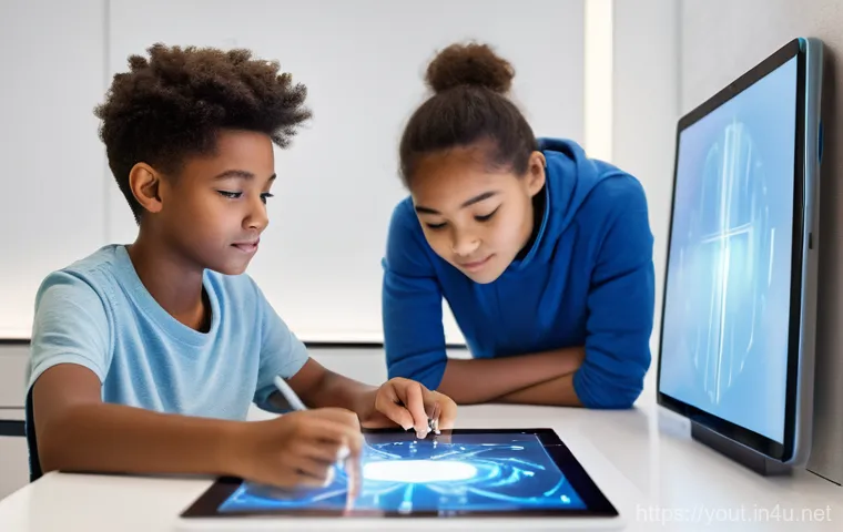 청소년지도사와 청소년 문제 예방 전략 설계 - **Image Prompt 1: The Supportive Youth Counselor and Engaged Teenagers**
    A brightly lit, modern ...