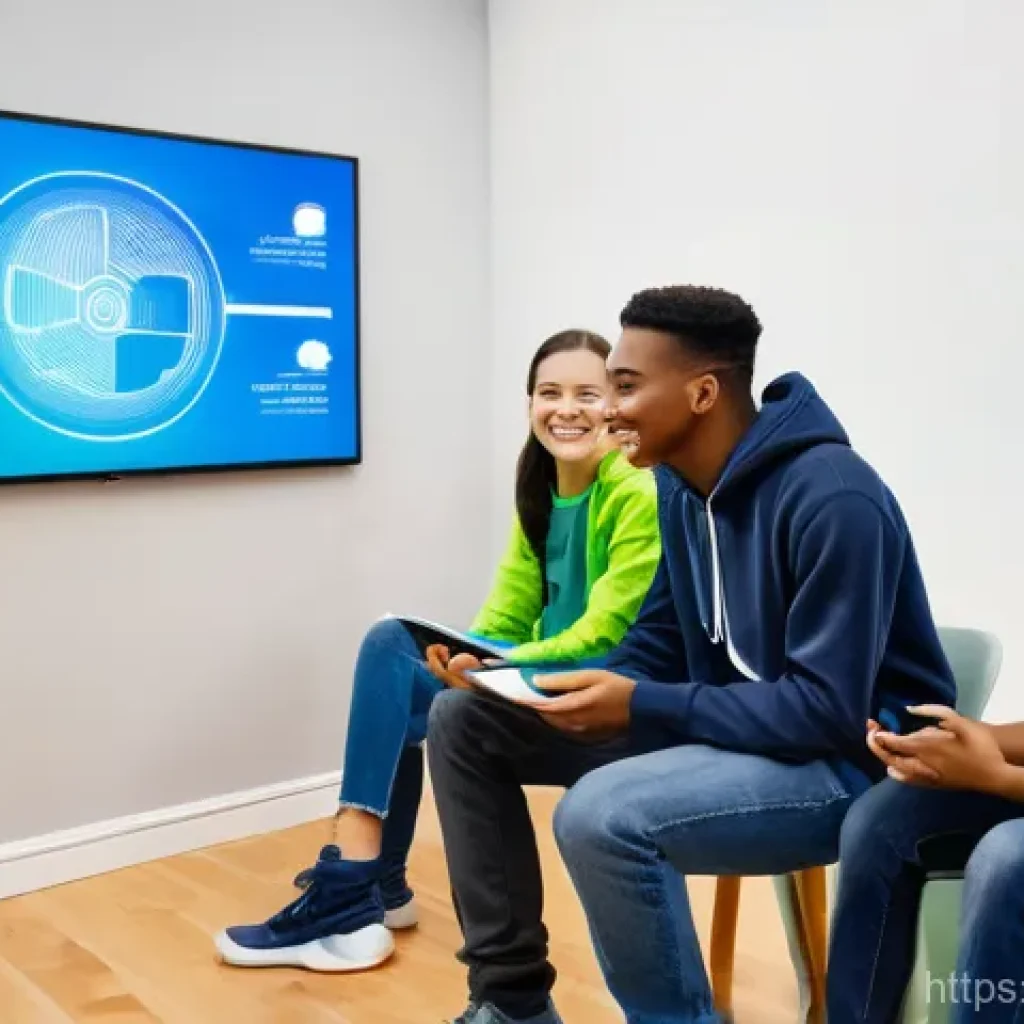 청소년지도사와 청소년 놀이 프로그램 - **Image Prompt 1: The Evolving Role of Youth Counselors**
    A diverse group of teenagers (around 1...