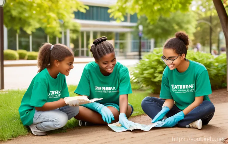 청소년지도사와 청소년 봉사활동의 효과 - **Prompt 1: A Youth Counselor Mentoring Teenagers in a Vibrant Community Space**
    A diverse group...